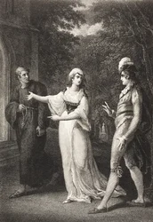 Olivias hage, akt IV, scene III, fra 