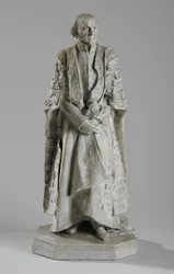 Maquette for statuen av William Ewart Gladstone på The Strand, London, ca. 1905