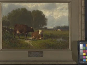 Landskap (olje på lerret)
