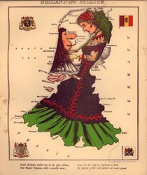 Geografisk moro - humoristiske omriss av forskjellige land, med en introduksjon og beskrivende linjer LOC 84675540-15