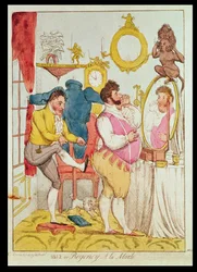 Regency a la Mode, tegneserie
