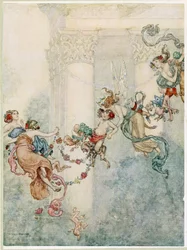 Puck: Hun har aldri hatt en så søt avveksling, fra A Midsummer Nights Dream, pub. 1914