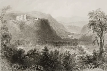 Vale of Avoca, County Wicklow, Irland, fra 