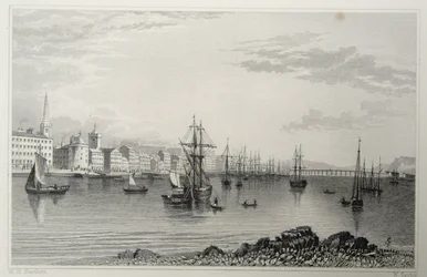 Waterford, Irland, gravert av W. Taylor