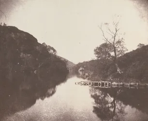 Brygge ved Loch Katrine, scene fra «Sjøens frue»