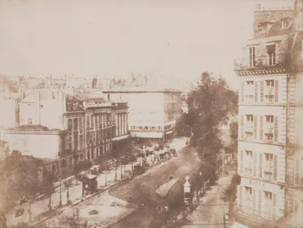 Utsikt over boulevardene i Paris