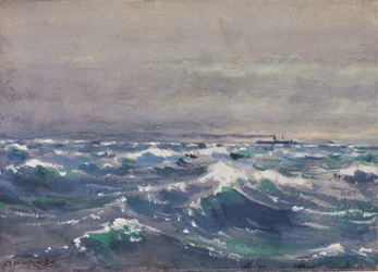 På dampskipet Bremen, utenfor Nova Scotia, 1880