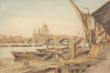 St. Paul's Cathedral og Blackfriar's Bridge
