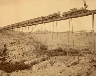 Dale Creek Bridge, Wyoming av Jackson