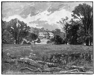 Claremont House, Esher, Surrey, 1900.