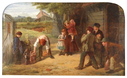 Landsbyspillet, 1860