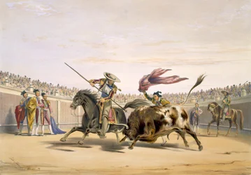 Oksen følger opp anklagen, 1865