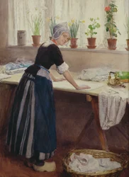 The Laundry Maid, 1915 (wc på papir)