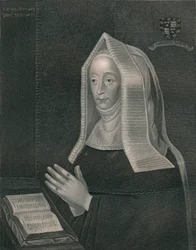 Margaret av Lancaster. Mor til Henry VII. Fra samlingen til The Right Honorable The Earl of