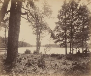 Ganoga-sjøen, ca. 1895 (bilde)