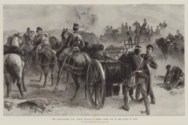 Den gresk-tyrkiske krigen, prins Nicholas av Hellas under ild i slaget ved Mati