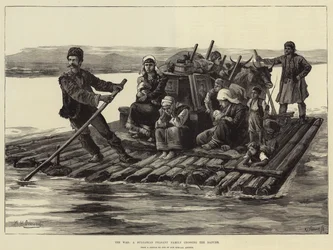 The War, en bulgarsk bondefamilie som krysser Donau