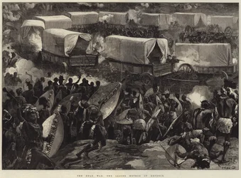 Zulu-krigen, Laager-forsvarsmetoden