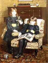Portrett av May og Violet Craik