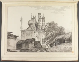 En moské i Gazipoor [Ghazipur]