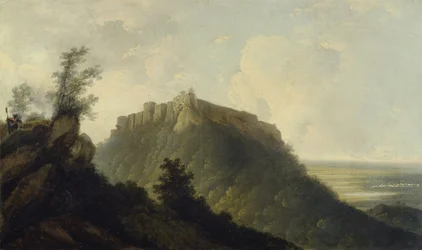 Fortet i Bidjegur, ca. 1784 (olje på lerret) (se også 150249)