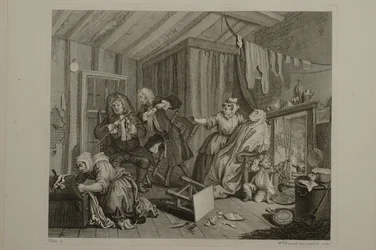 En prostituerte kvinnes livsløp: plate 5