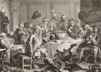 En moderne midnattssamtale. 1733