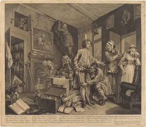 En rakes fremgang: pl.1