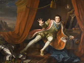 David Garrick som Richard III