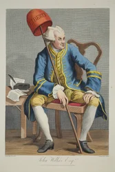 John Wilkes Esq., illustrasjon fra 