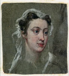 Lavinia Fenton (1708-60) i rollen som Polly Peachum fra 