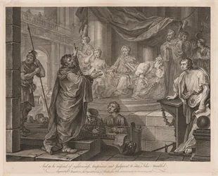 Paul før Félix Large Plate, 1752.