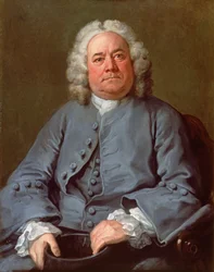Portrett av George Arnold Esq. av Ashby Lodge, 1738-40