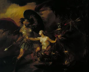 Satan, Synd og Død (En scene fra Miltons «Det tapte paradis»)