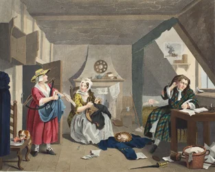 The Distressed Poet, illustrasjon fra 
