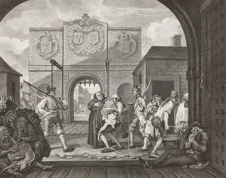 Porten til Calais, eller O Roast Beef of Old England, eller Oh, Roast Beef of Old England. 1749