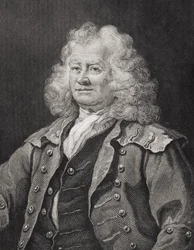 Thomas Coram, gravert av JW Cook