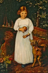 Miss Flamborough (olje på lerret)
