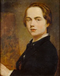 Selvportrett i en alder av 14, 1841