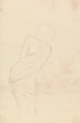 Sketch of a Woman (Studie for Isabella og potten med basilikum)