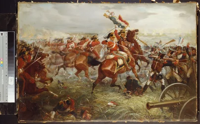 Erobringen av ørnen, Waterloo, 1898
