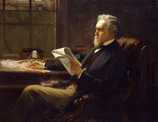 Portrett av George Jacob Holyoake