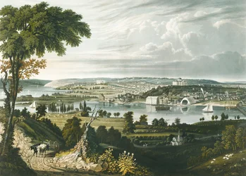 Byen Washington sett fra Navy Yard