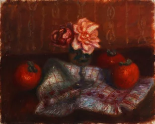 Roser og Persimmons