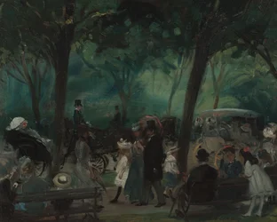 The Drive, Central Park, ca. 1905