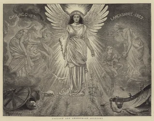 England og Amerika, en allegori