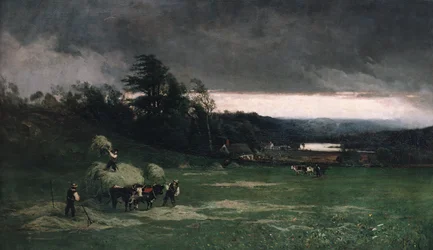 Nærmer seg storm, 1880.