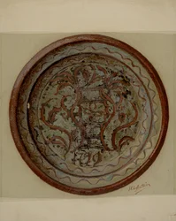 Pa. tysk plate, ca. 1937.