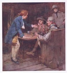 Jeg hadde fortsatt forhåpninger, for stolthet følger oss fortsatt (farge litho)