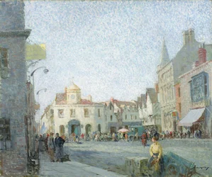 Stratford Upon Avon (olje på lerret)